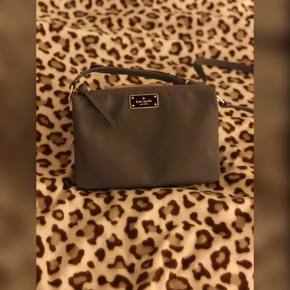 Kate Spade purse madelyne grey smoky pearl - Picture 2 of 8